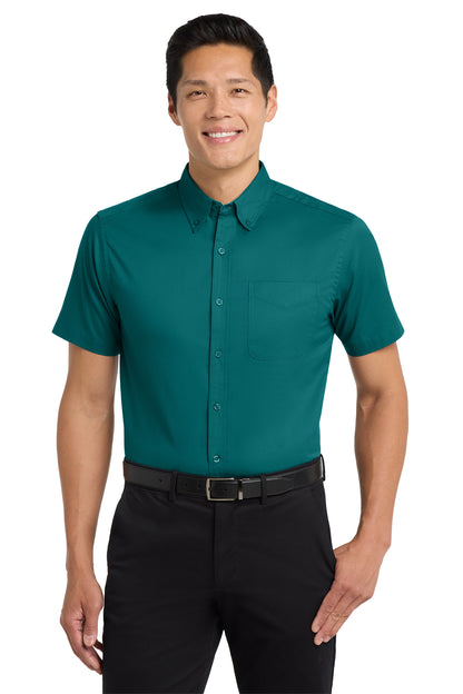 Port Authority® S508 Unisex Easy Care Short Sleeve Button-Up Shirt
