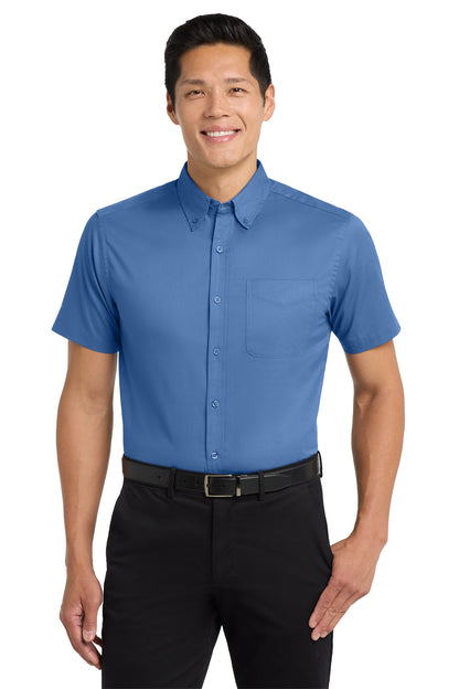 Port Authority® S508 Unisex Easy Care Short Sleeve Button-Up Shirt