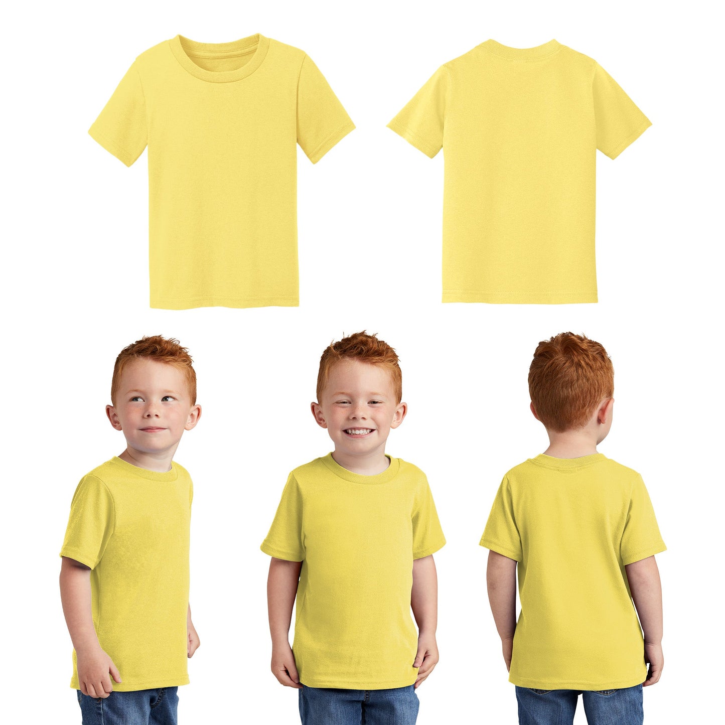 Port & Company CAR54T Toddler Core Cotton T-Shirt Unisex
