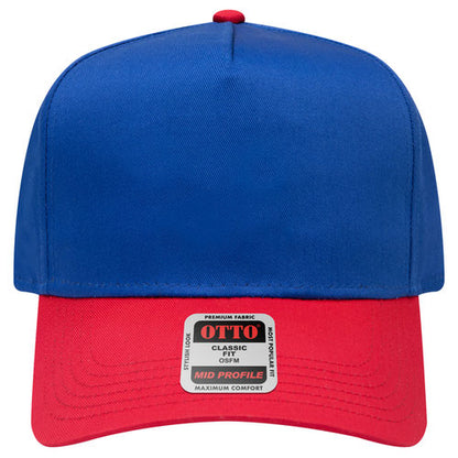 OTTO CAP® 31-069 5 Panel Mid Profile Baseball Cap