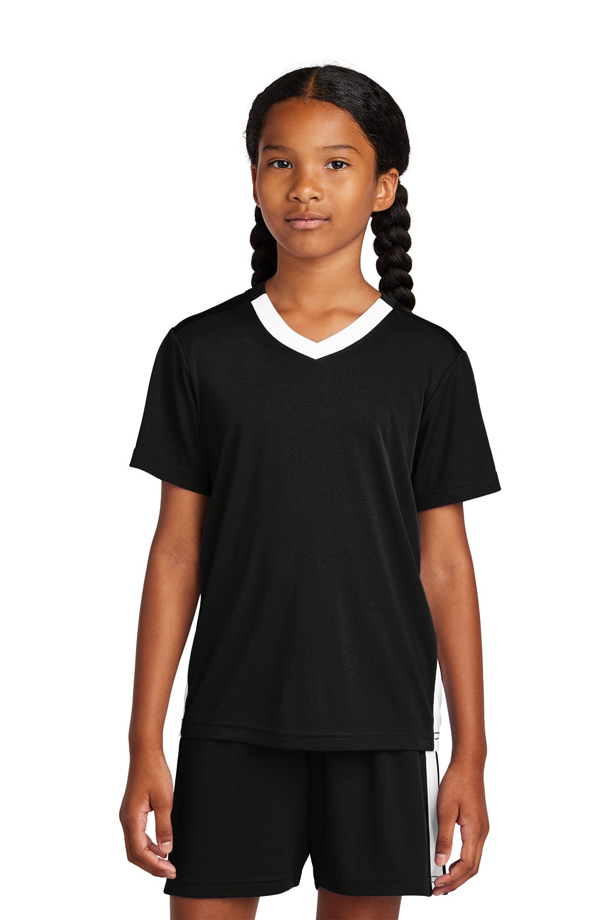 Sport-Tek® YST101 Youth Unisex Competitor™ United Performance V-Neck T-Shirt
