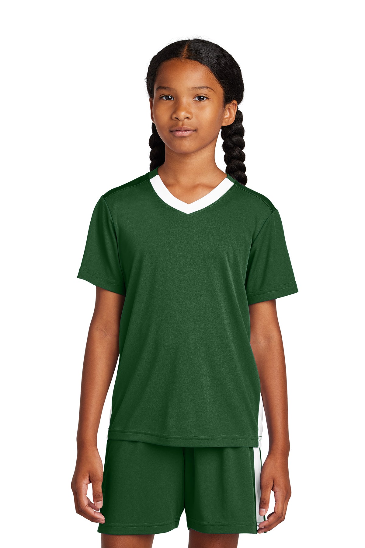 Sport-Tek® YST101 Youth Unisex Competitor™ United Performance V-Neck T-Shirt