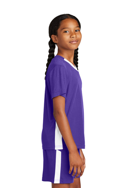 Sport-Tek® YST101 Youth Unisex Competitor™ United Performance V-Neck T-Shirt