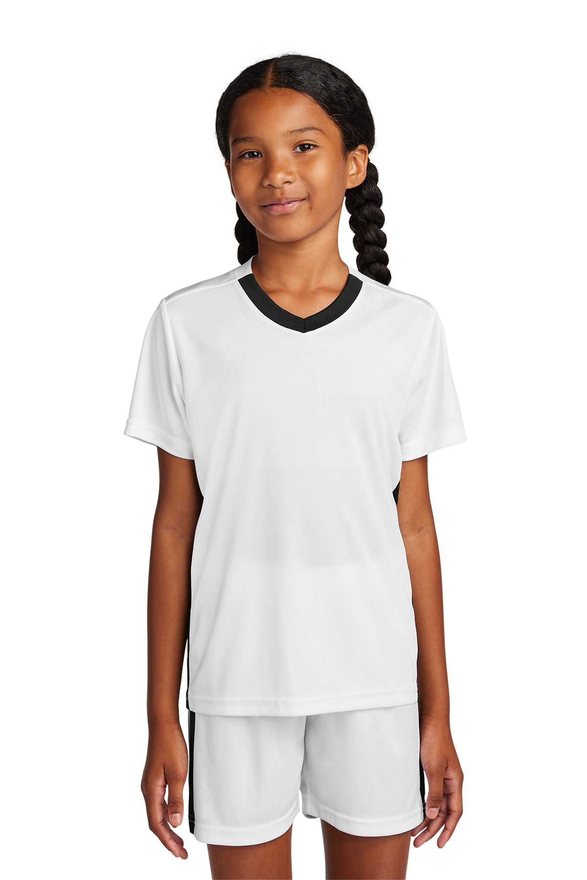 Sport-Tek® YST101 Youth Unisex Competitor™ United Performance V-Neck T-Shirt