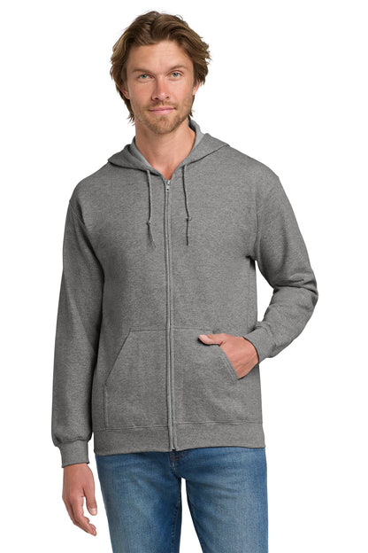 Gildan 18600 Unisex Heavy Blend Full-Zip Hooded Sweatshirt