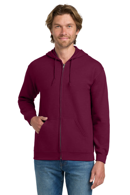 Gildan 18600 Unisex Heavy Blend Full-Zip Hooded Sweatshirt