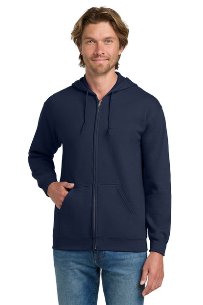 Gildan 18600 Unisex Heavy Blend Full-Zip Hooded Sweatshirt