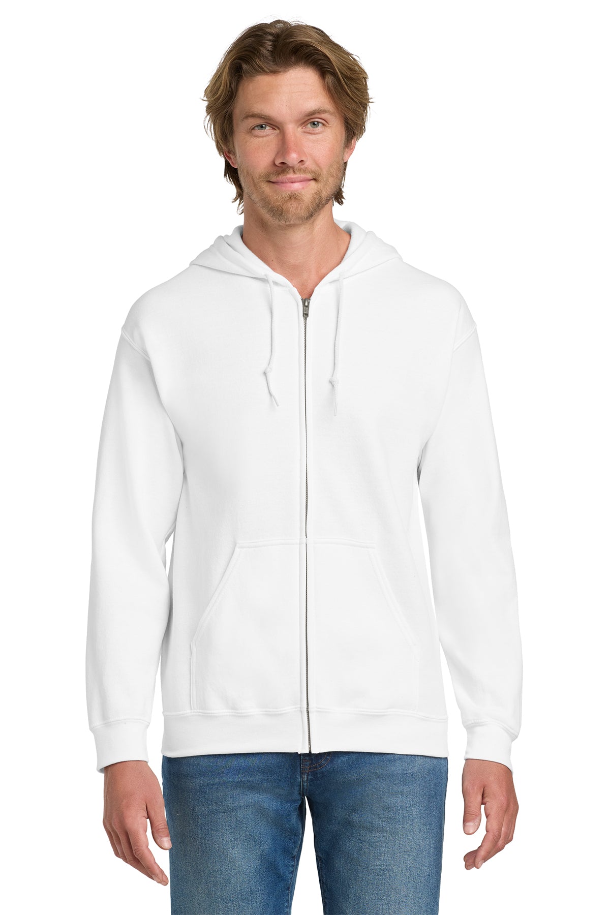 Gildan 18600 Unisex Heavy Blend Full-Zip Hooded Sweatshirt