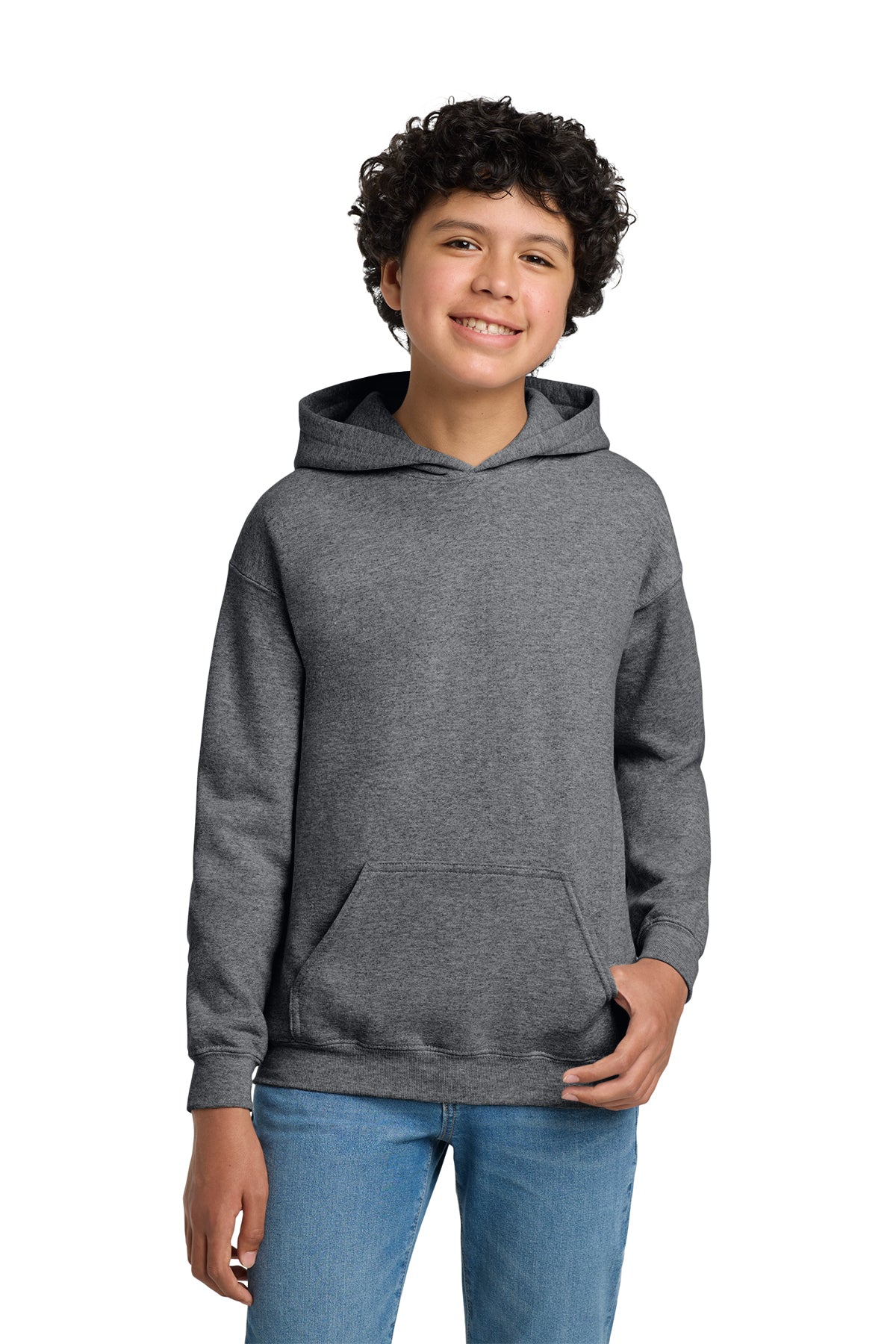 Gildan 18500B Youth Unisex Heavy Blend Hooded Sweatshirt