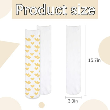 Custom Printed Crew Socks Personalized Socks