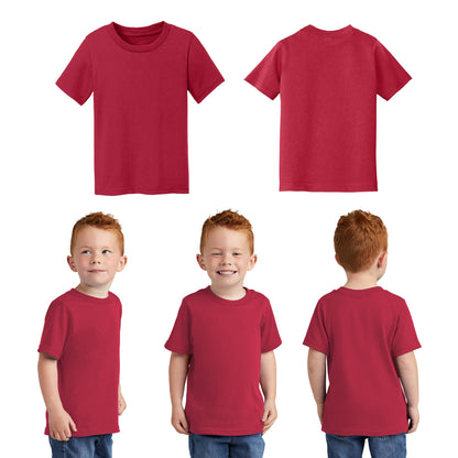 Port & Company CAR54T Toddler Core Cotton T-Shirt Unisex