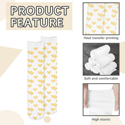 Custom Printed Crew Socks Personalized Socks