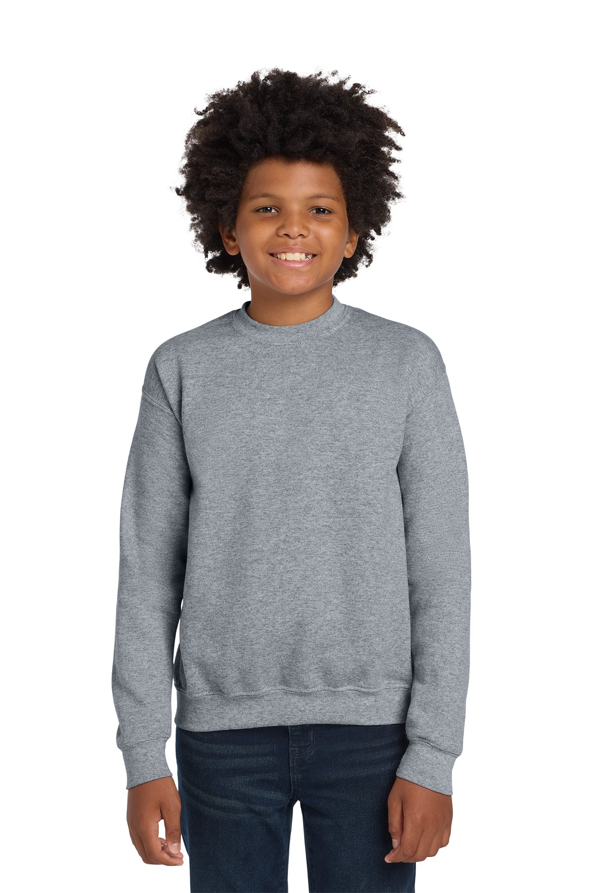 Gildan 18000B Youth Unisex Heavy Blend Crewneck Sweatshirt