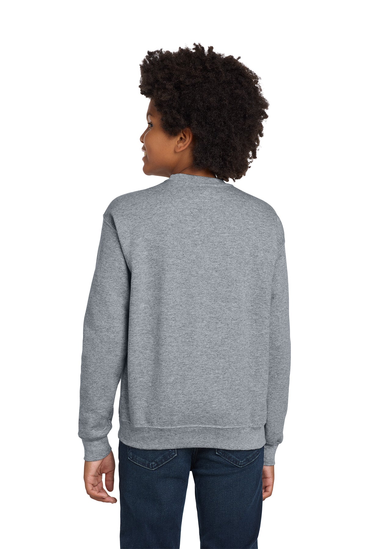 Gildan 18000B Youth Unisex Heavy Blend Crewneck Sweatshirt
