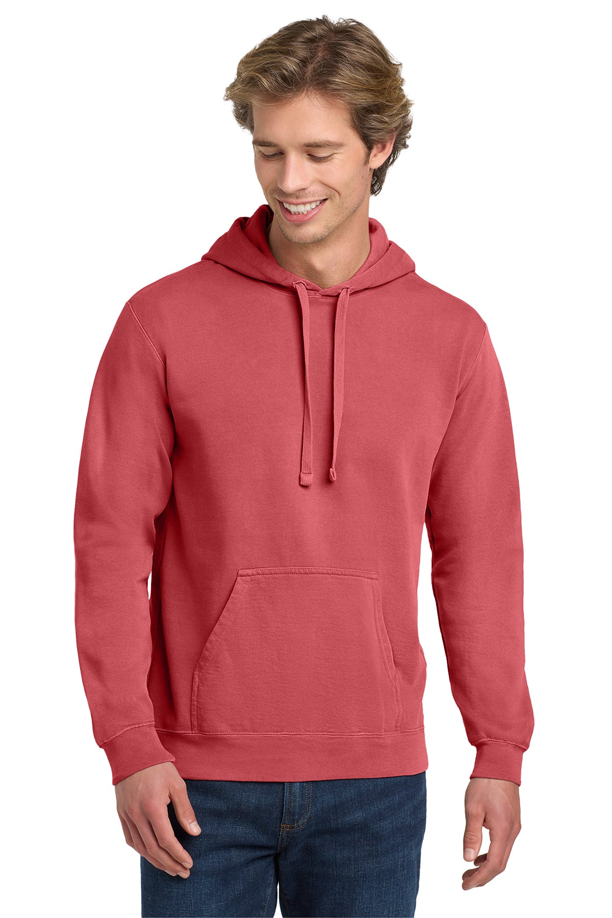 Comfort Colors 1567 Unisex Garment-Dyed Hooded Sweatshirt