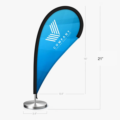 Custom Desktop Teardrop Flags