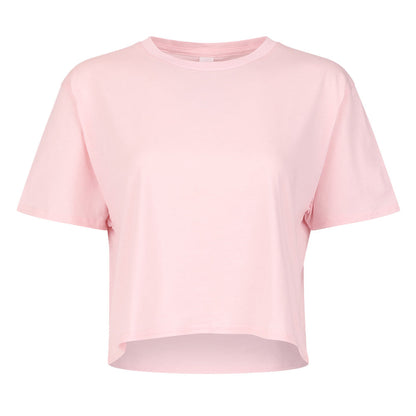 SMART BLANKS 4003 Premium Relaxed Fit Women's Cropped Tee