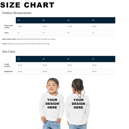 BELLA+CANVAS BC3501Y Youth Unisex Long Sleeve Jersey Tee