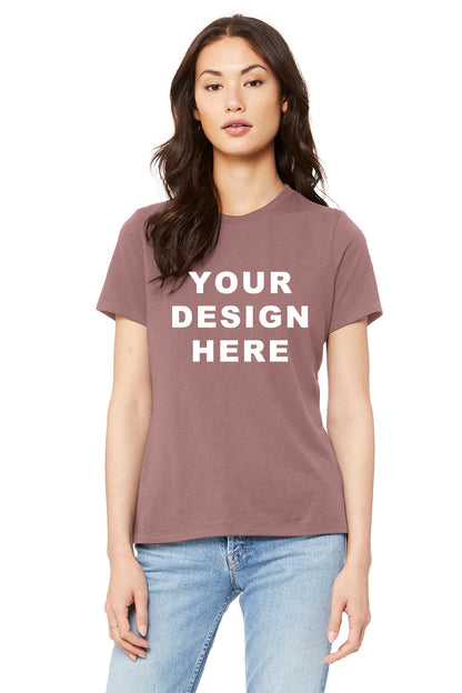 Bella Canvas 6400 Women’s Relaxed T-Shirt Printing | Custom Ladies Tee