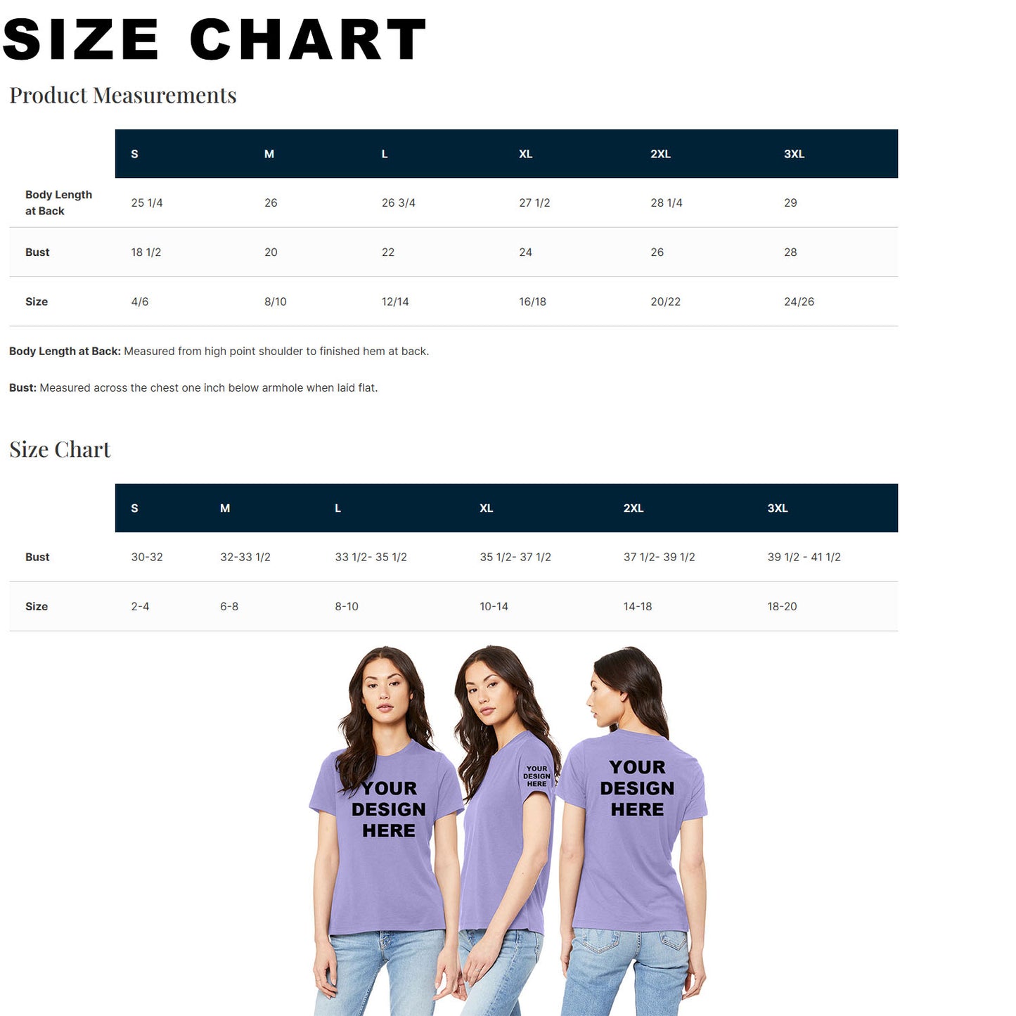 BELLA+CANVAS 6400 Women’s Relaxed Jersey T-Shirt