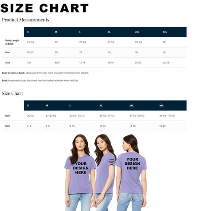 BELLA+CANVAS 6400 Women’s Relaxed Jersey T-Shirt
