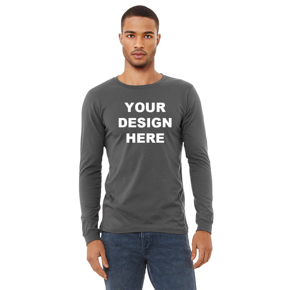 BELLA+CANVAS 3501 Long Sleeve Jersey T-Shirt Unisex