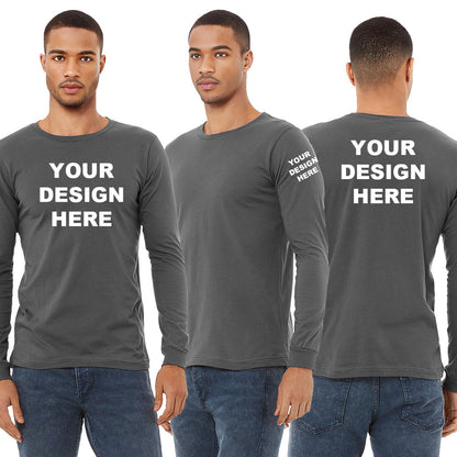 BELLA+CANVAS 3501 Long Sleeve Jersey T-Shirt Unisex