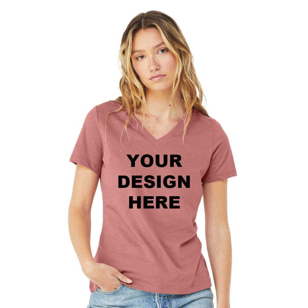 BELLA+CANVAS 6405 Women’s Relaxed V-Neck T-Shirt