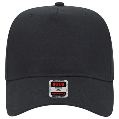 OTTO CAP® 31-538 5 Panel Mid Profile Baseball Cap