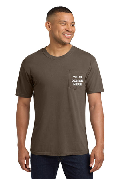 Comfort Colors 6030 Pocket T-Shirt Printing | Custom Garment-Dyed Tees