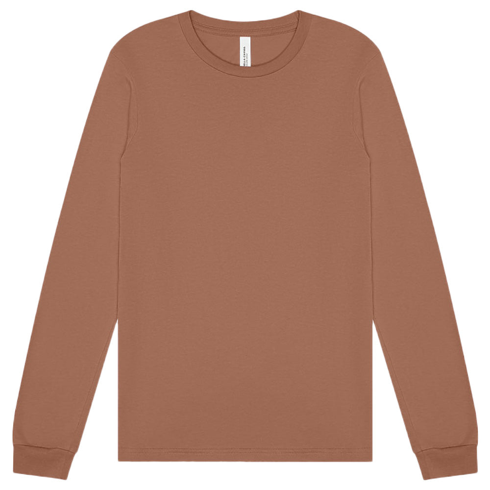 BELLA+CANVAS 3501 Long Sleeve Jersey T-Shirt Unisex