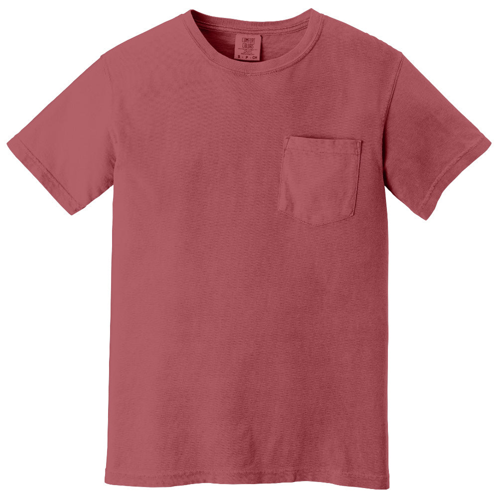 Comfort Colors 6030 Heavyweight Pocket T-Shirt Unisex