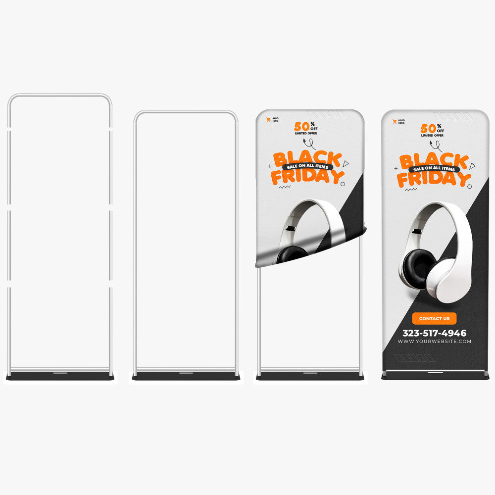 Custom Tension Fabric Stand