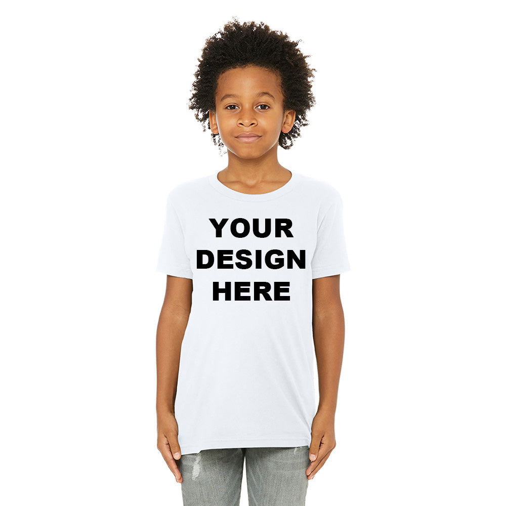 BELLA+CANVAS 3001Y Youth Jersey T-Shirt Unisex
