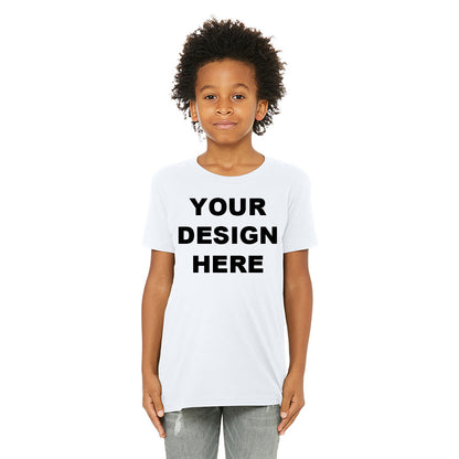 BELLA+CANVAS 3001Y Youth Jersey T-Shirt Unisex