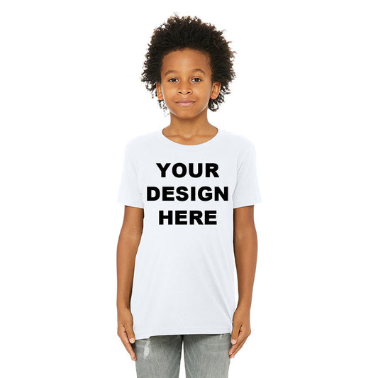 BELLA+CANVAS 3001Y Youth Jersey T-Shirt Unisex