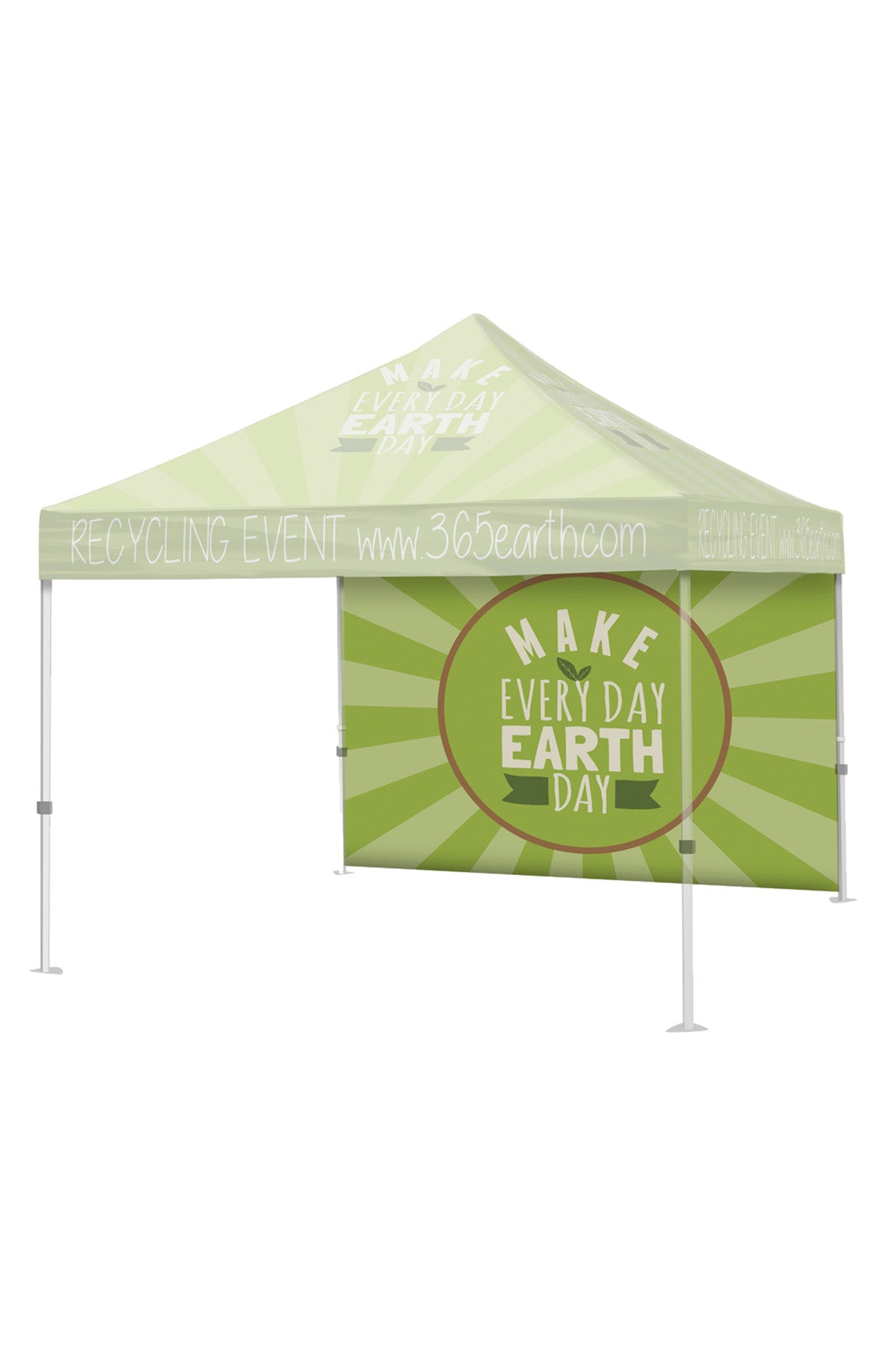 Custom 10ft Event Tent / Canopy, Full Wall