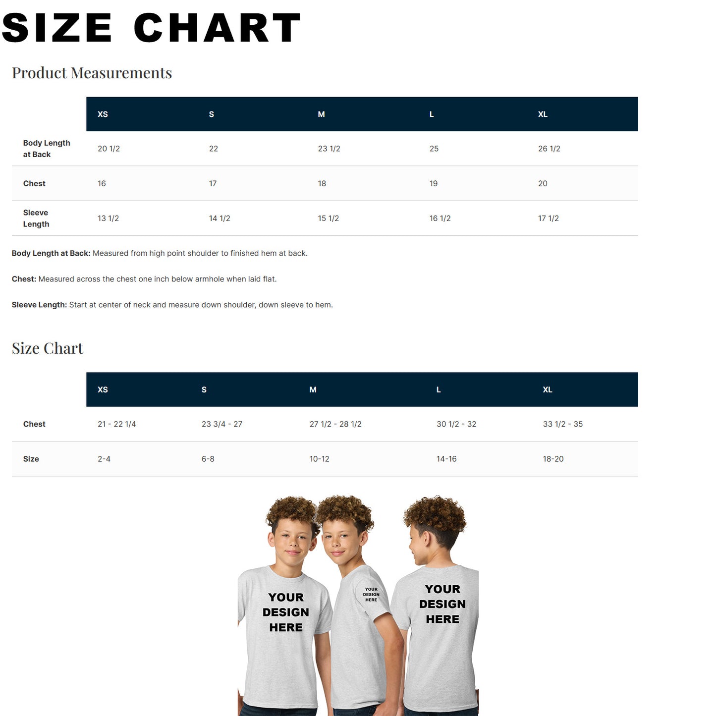 Gildan 2000B Youth Unisex Ultra Cotton T-Shirt