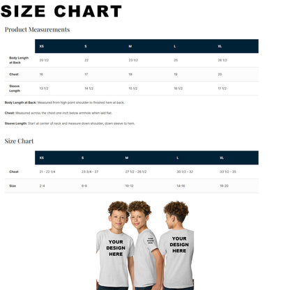 Gildan 2000B Youth Unisex Ultra Cotton T-Shirt