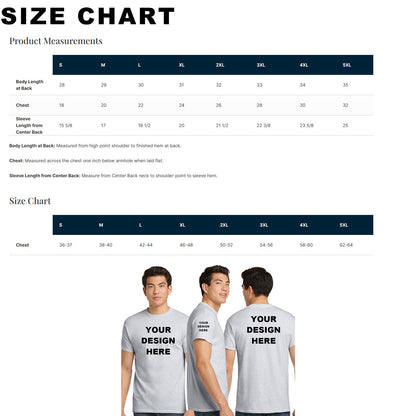 GILDAN 5000 Unisex Heavy Cotton T-Shirt