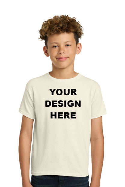 Gildan 5000B Youth Heavy Cotton T-Shirt Printing | Custom POD Shirts