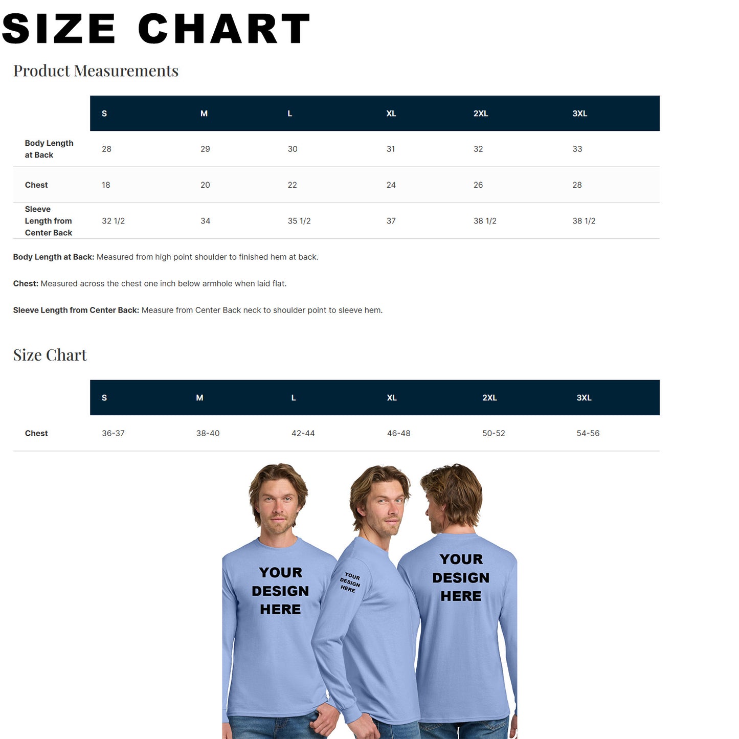 Gildan 5400 Unisex Heavy Cotton Long Sleeve T-Shirt