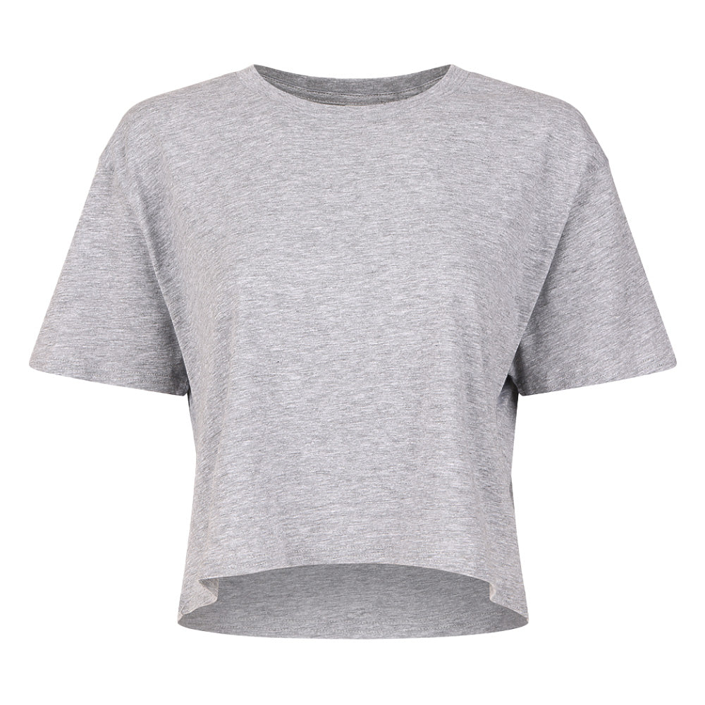 SMART BLANKS 4003 Premium Relaxed Fit Women's Cropped Tee