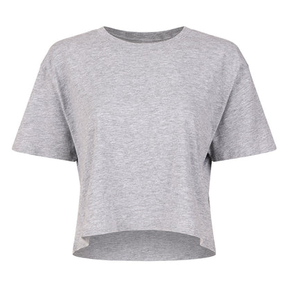 SMART BLANKS 4003 Premium Relaxed Fit Women's Cropped Tee
