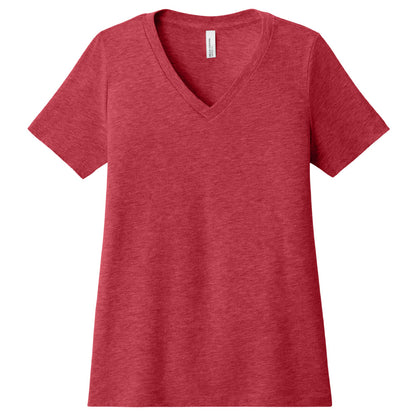 BELLA+CANVAS 6405 Women’s Relaxed V-Neck T-Shirt