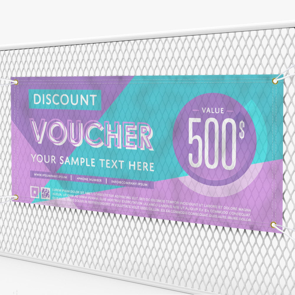 Custom Mesh Banners, Outdoor Mesh Banner