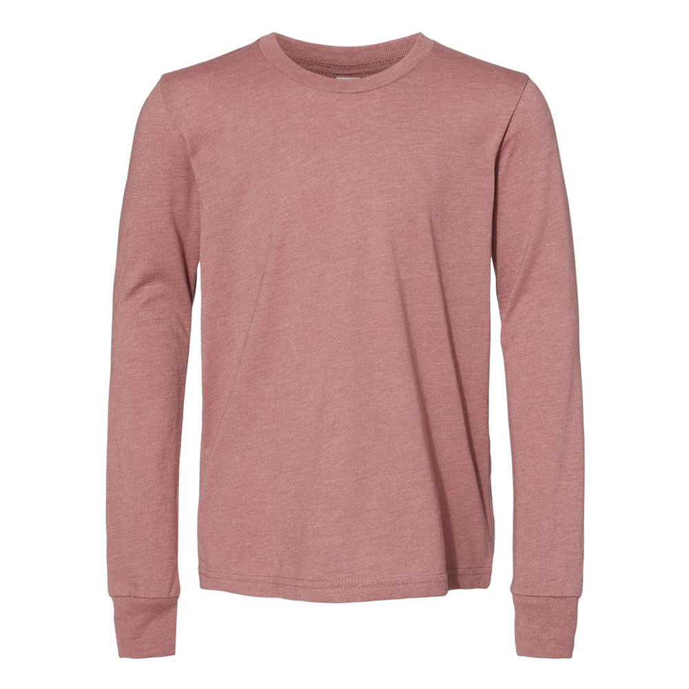 BELLA+CANVAS BC3501Y Youth Long Sleeve Jersey Tee Unisex