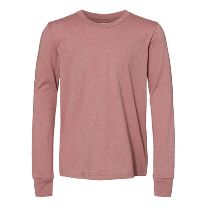 BELLA+CANVAS BC3501Y Youth Long Sleeve Jersey Tee Unisex