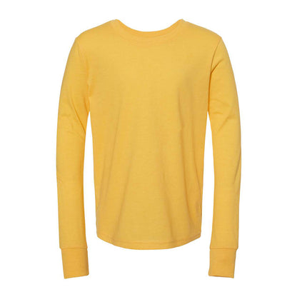 BELLA+CANVAS BC3501Y Youth Long Sleeve Jersey Tee Unisex