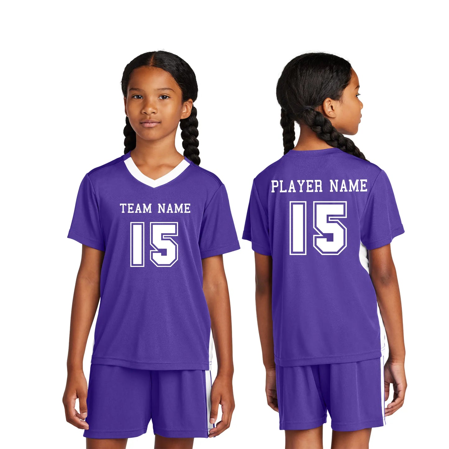 Sport-Tek® YST101 Youth Unisex Competitor™ United Performance V-Neck T-Shirt